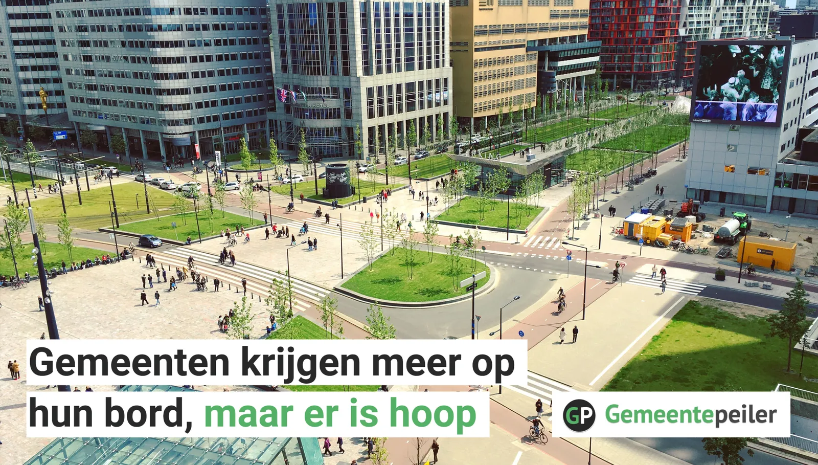 Gemeenten krijgen meer op hun bord, maar er is hoop