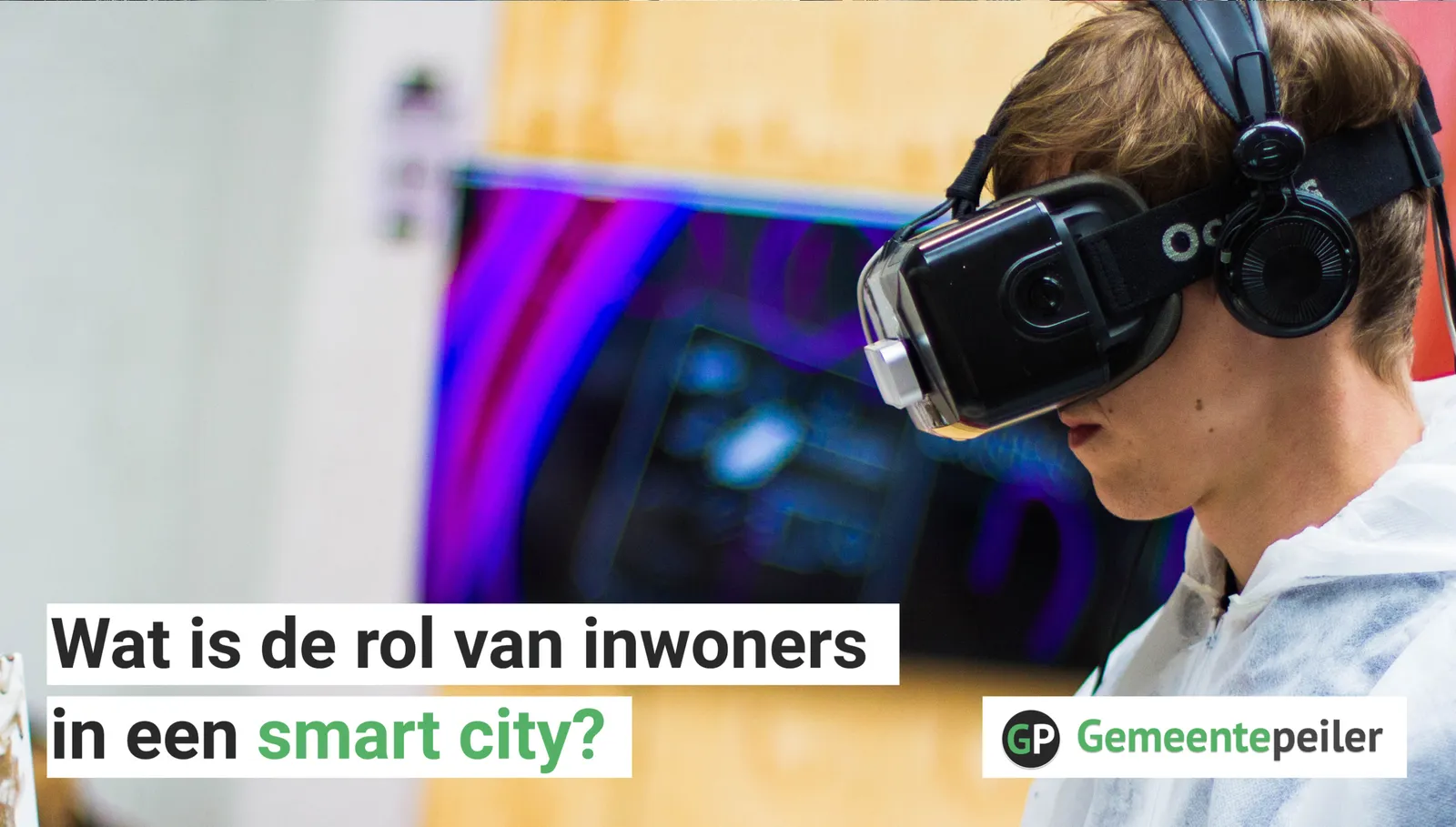 rol van inwoners in smart city